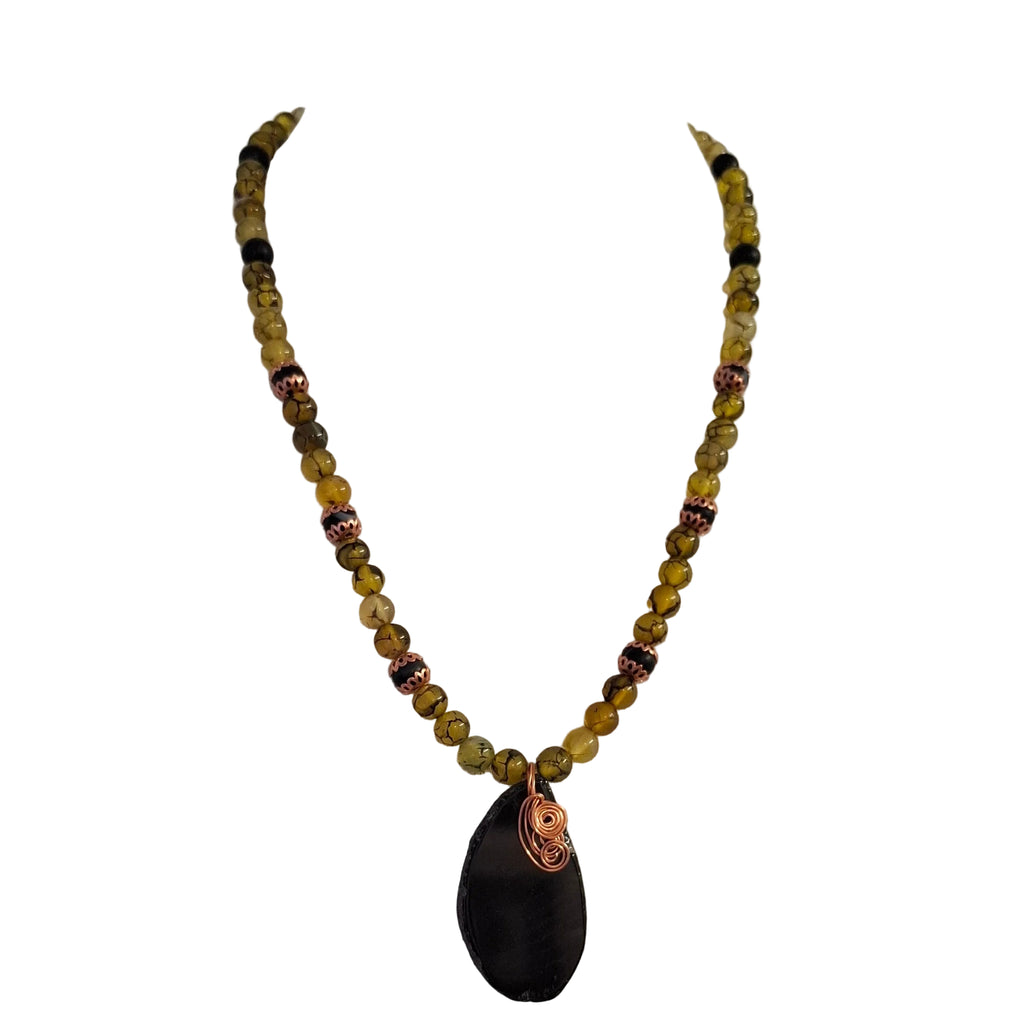 Yella Green Necklace