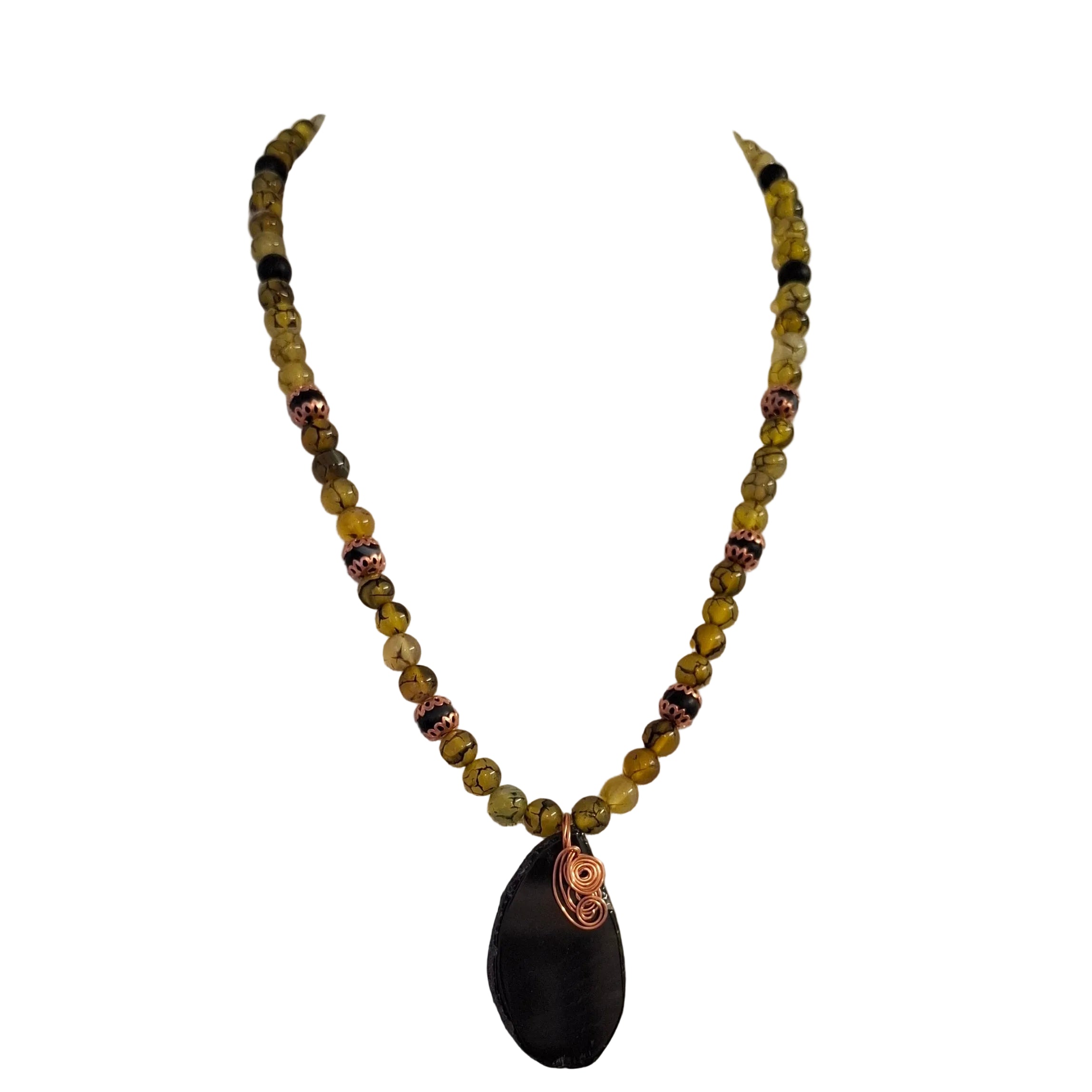 Yella Green Necklace