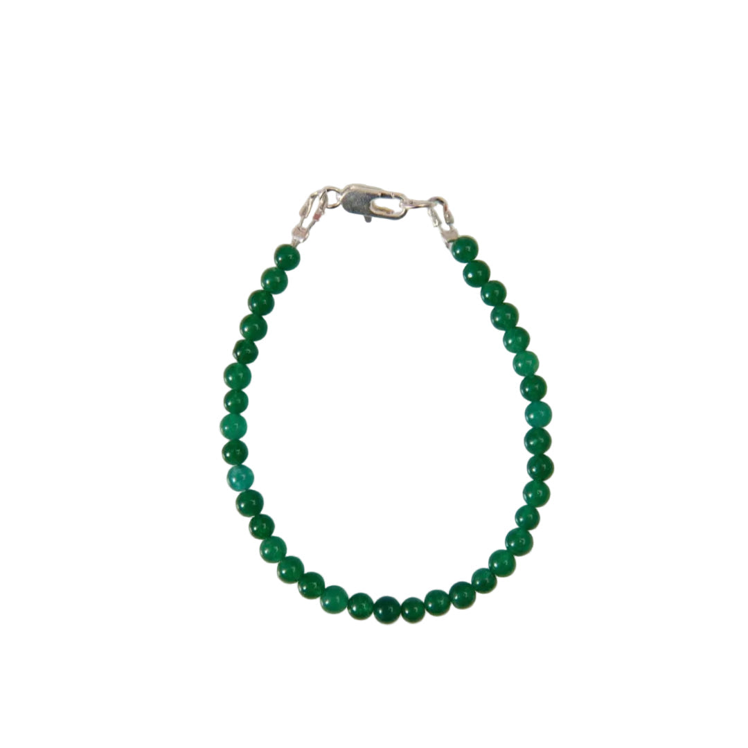 Green Mini Bead Bracelet