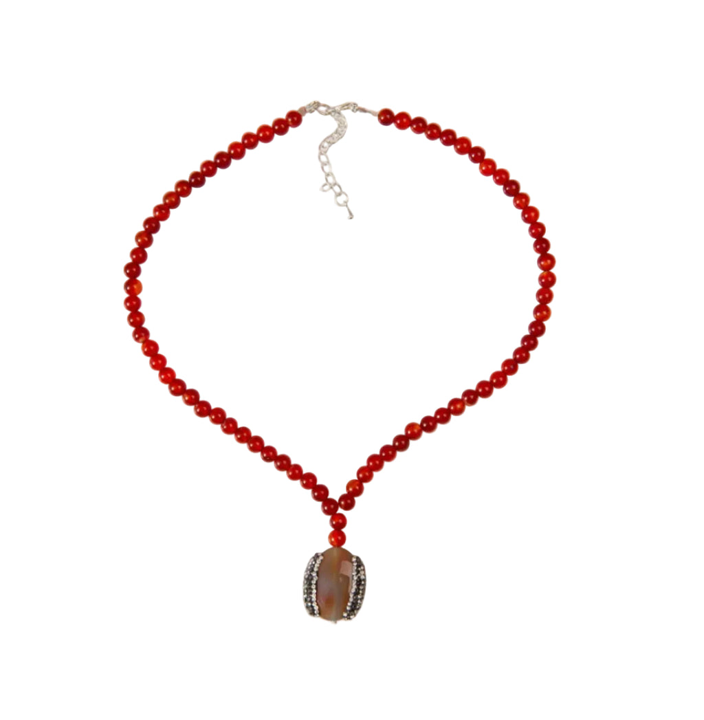Burnt Orange Necklace